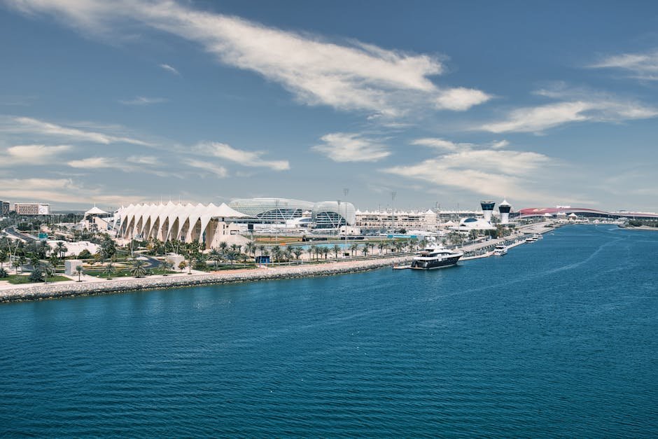 Yas Island Abu Dhabi off-plan residential community with waterfront skyline