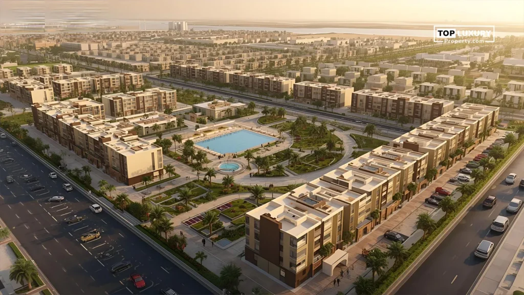 Taraf X Masdar City Abu Dhabi luxury villas and townhouses in sustainable Masdar City community